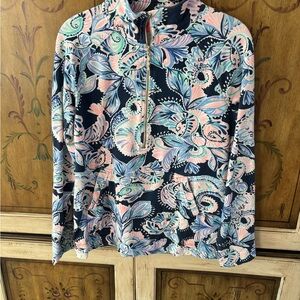 Lilly Pulitzer High Tide Holy Flockamolie  Small Popover